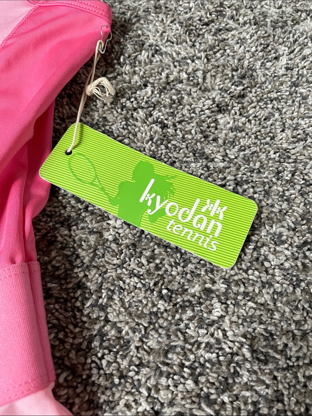 NWT KyoDan Tennis Pink Sports Top with Brand Tag. Size P/S. - Picture 2 of 4